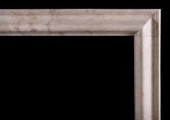 English Bolection Fireplace in Travertine Stone