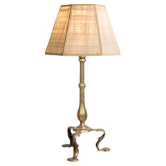 Lampe "Pullman" en laiton anglais