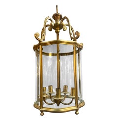 An English Bronze Antique Lantern