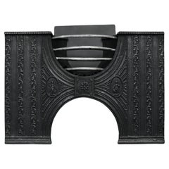 An English Cast Iron Hob Grate