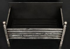 English Fire Basket with Antiqued Finish