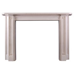 Une cheminée anglaise de style Art déco