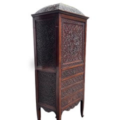 An English Moorish Style Cabinet