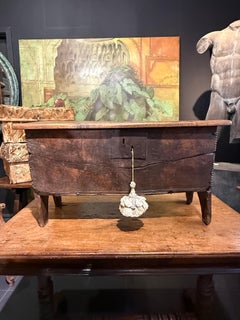 An English Oak Chest, 17th Century