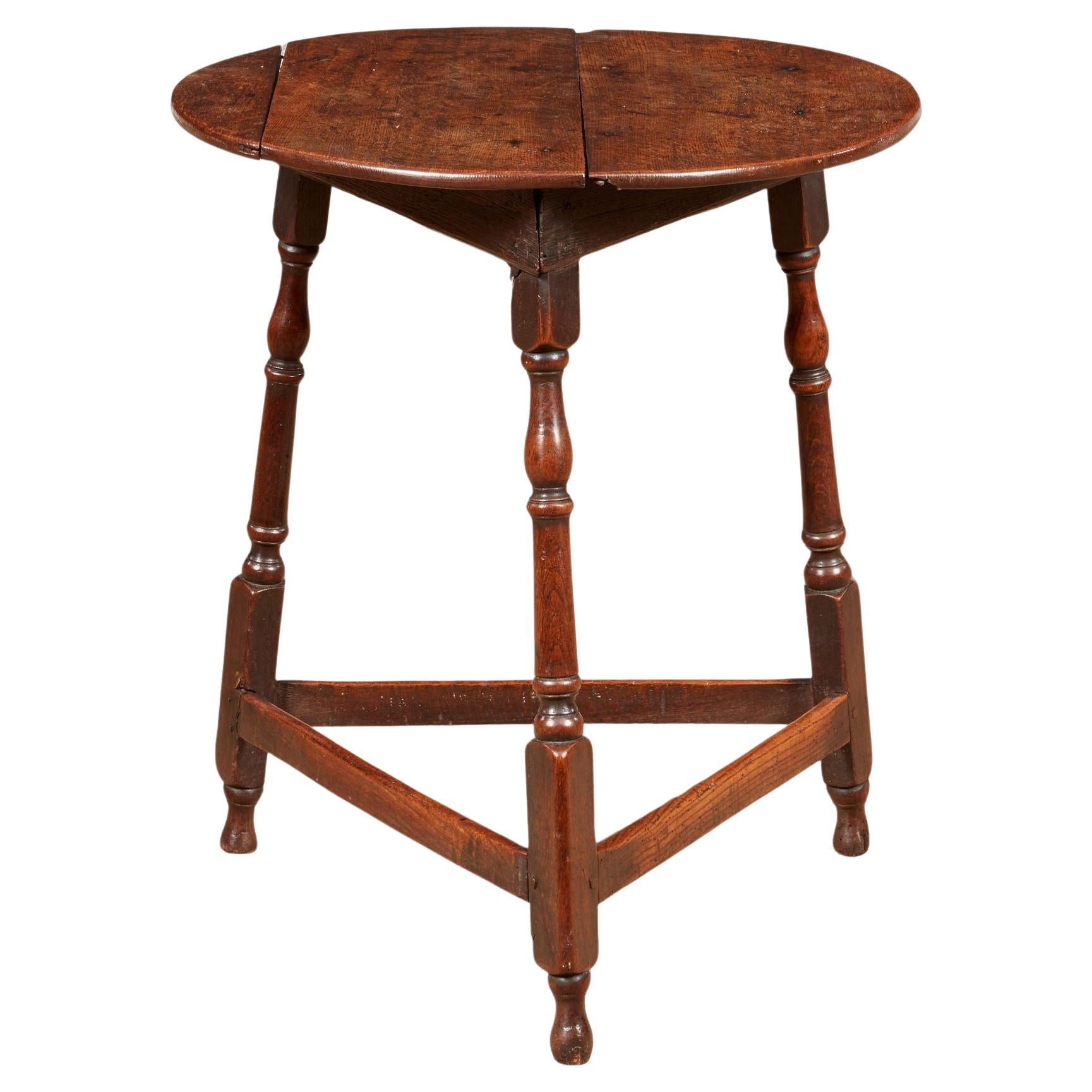 An English Oak Cottage Table