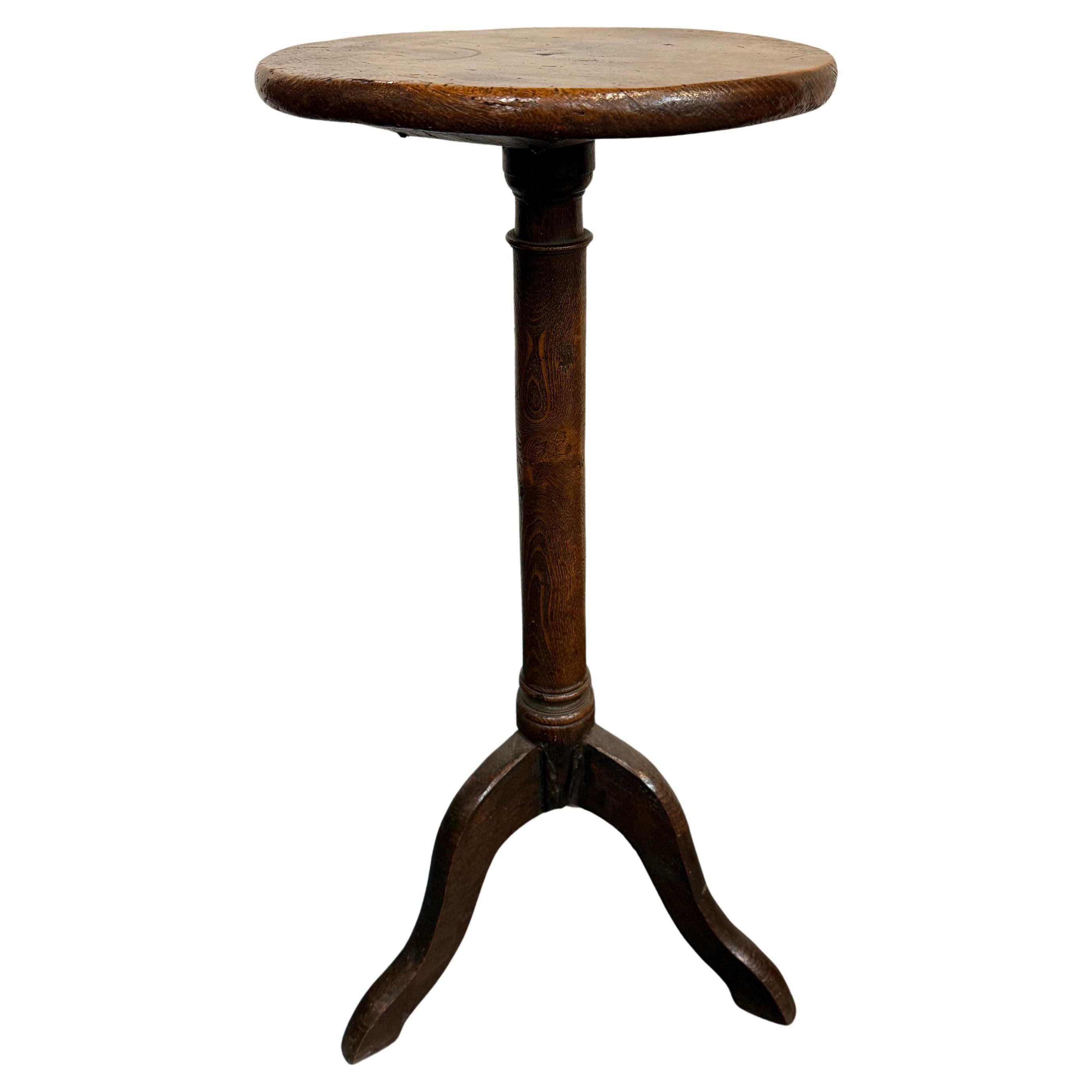 Tavolo rotondo da ufficio inglese in Oak, XIX secolo in vendita