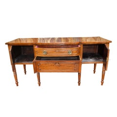 English, Regency Mahogany Dining Room Server Sideboard