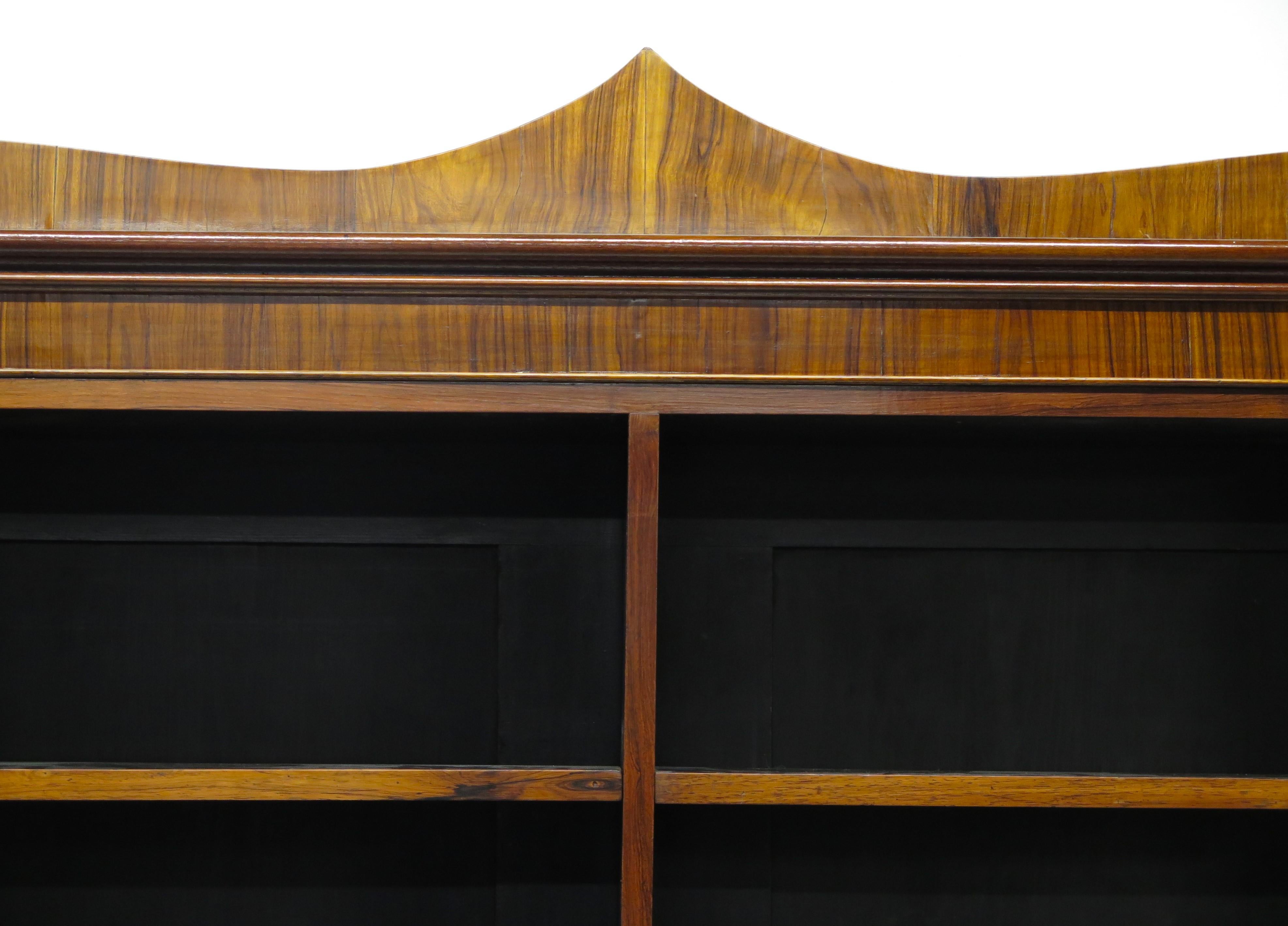 An English Regency Rosewood Bookcase For Sale 5