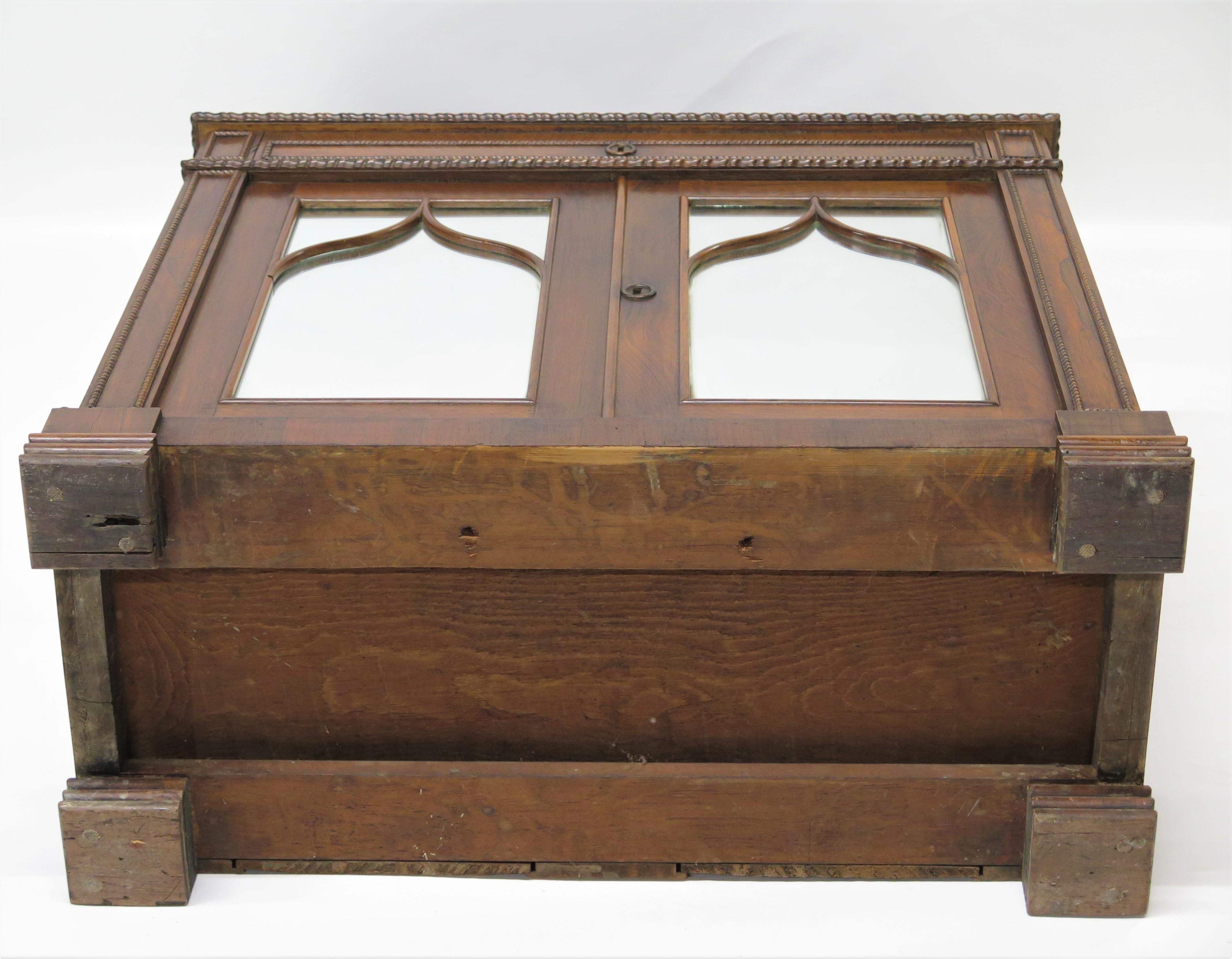 An English Regency Rosewood Chiffonier Bookcase  For Sale 11