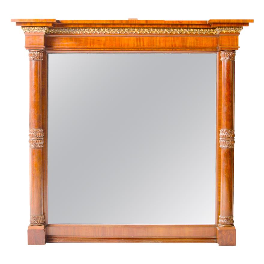 English Regency Rosewood Mirror, circa 1840 For Sale