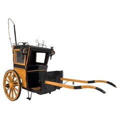 Modèle anglais d'une cabine Hanson du début du 19e siècle, vers 1920