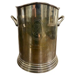 An English Silverplate Champagne Cooler, Early 20th Century