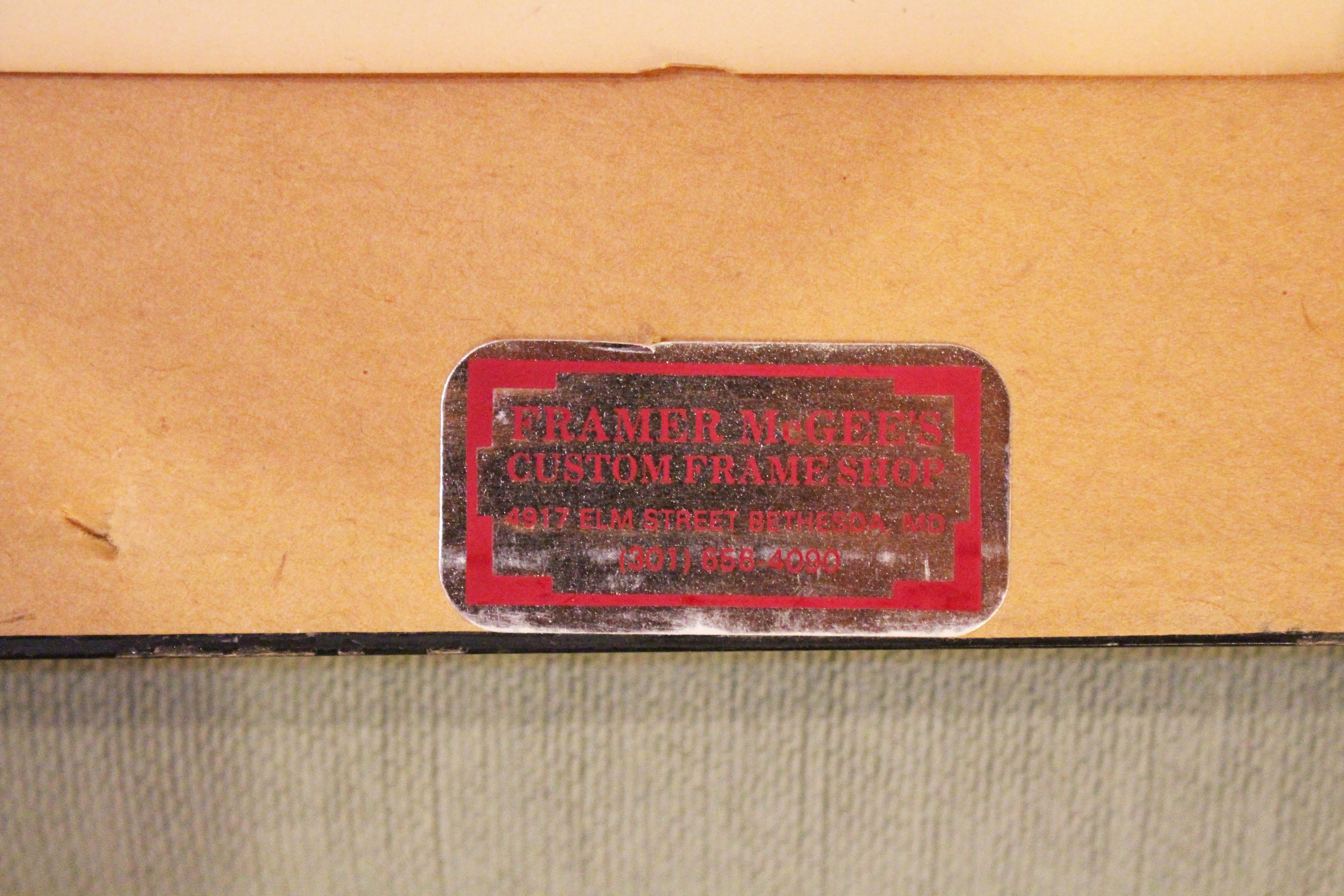 Eine englische Vanity Fair Chromolithographie von Oberst George Malcom Fox im Angebot 1