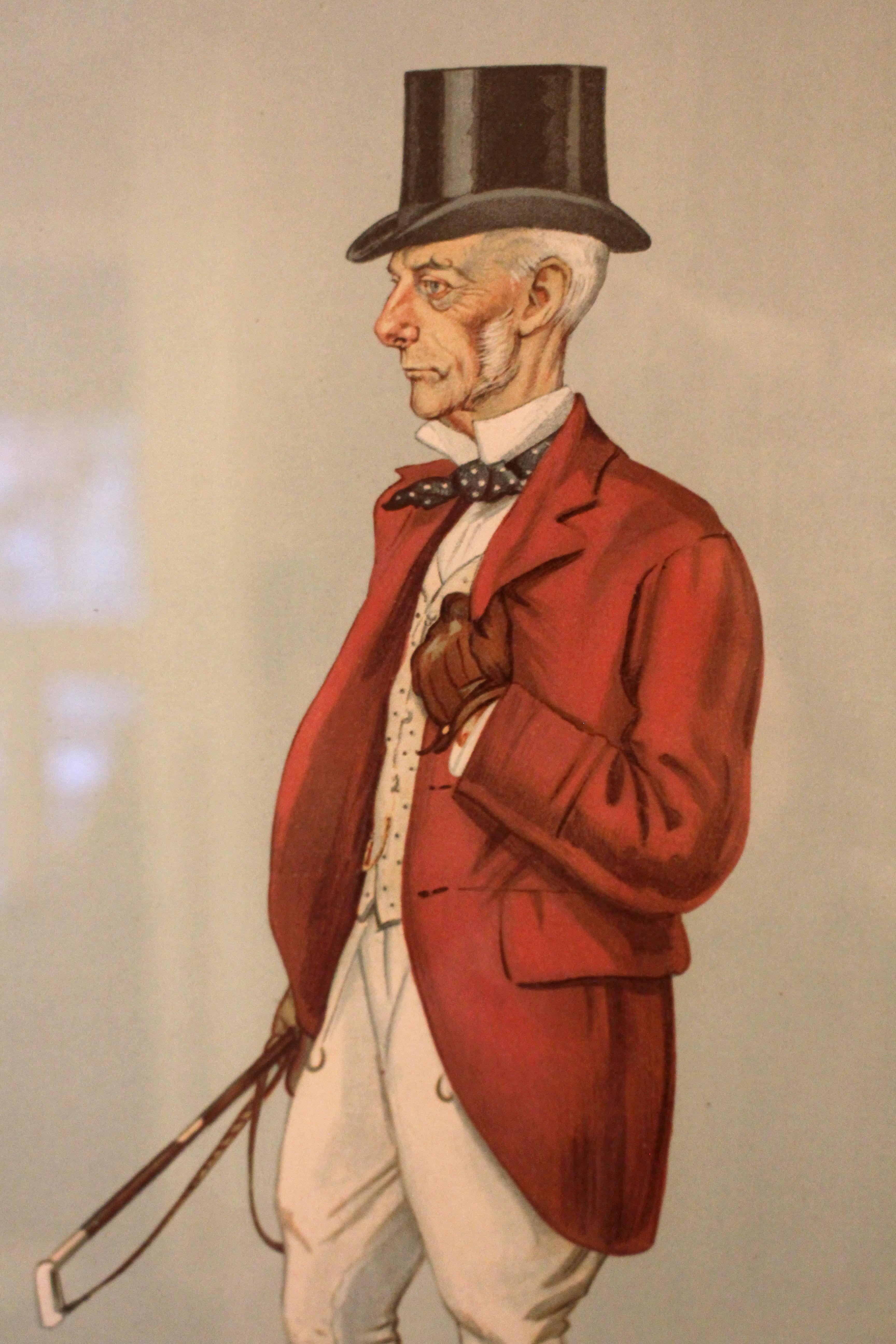 Eine englische Vanity Fair Chromolithographie von Herrn Thomas Colleton Garth (Viktorianisch) im Angebot