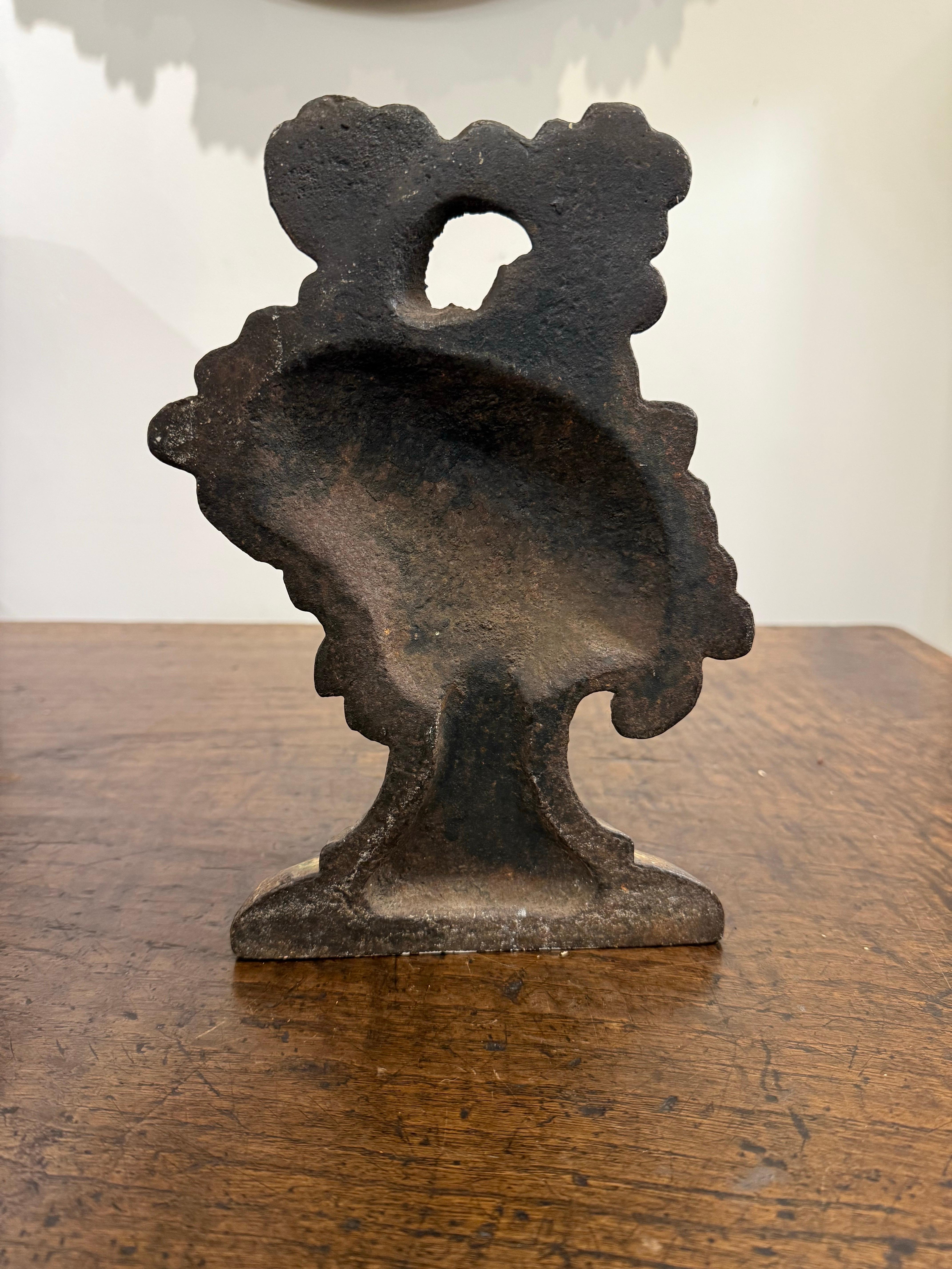 An English Victorian Cast Iron Painted Doorstops, 19th Century in vendita 4