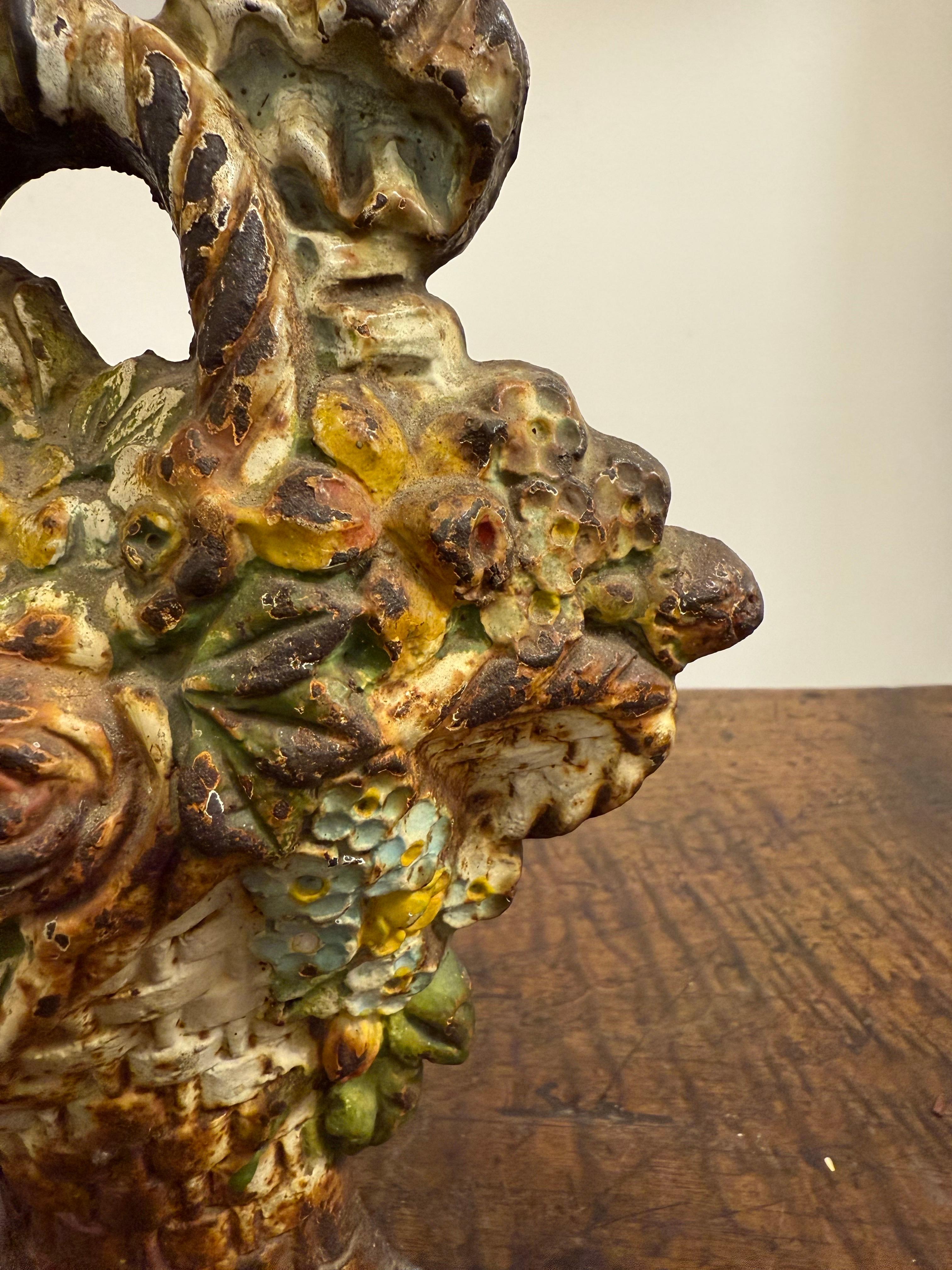 An English Victorian Cast Iron Painted Doorstops, 19th Century In condizioni buone in vendita a ARMADALE, VIC