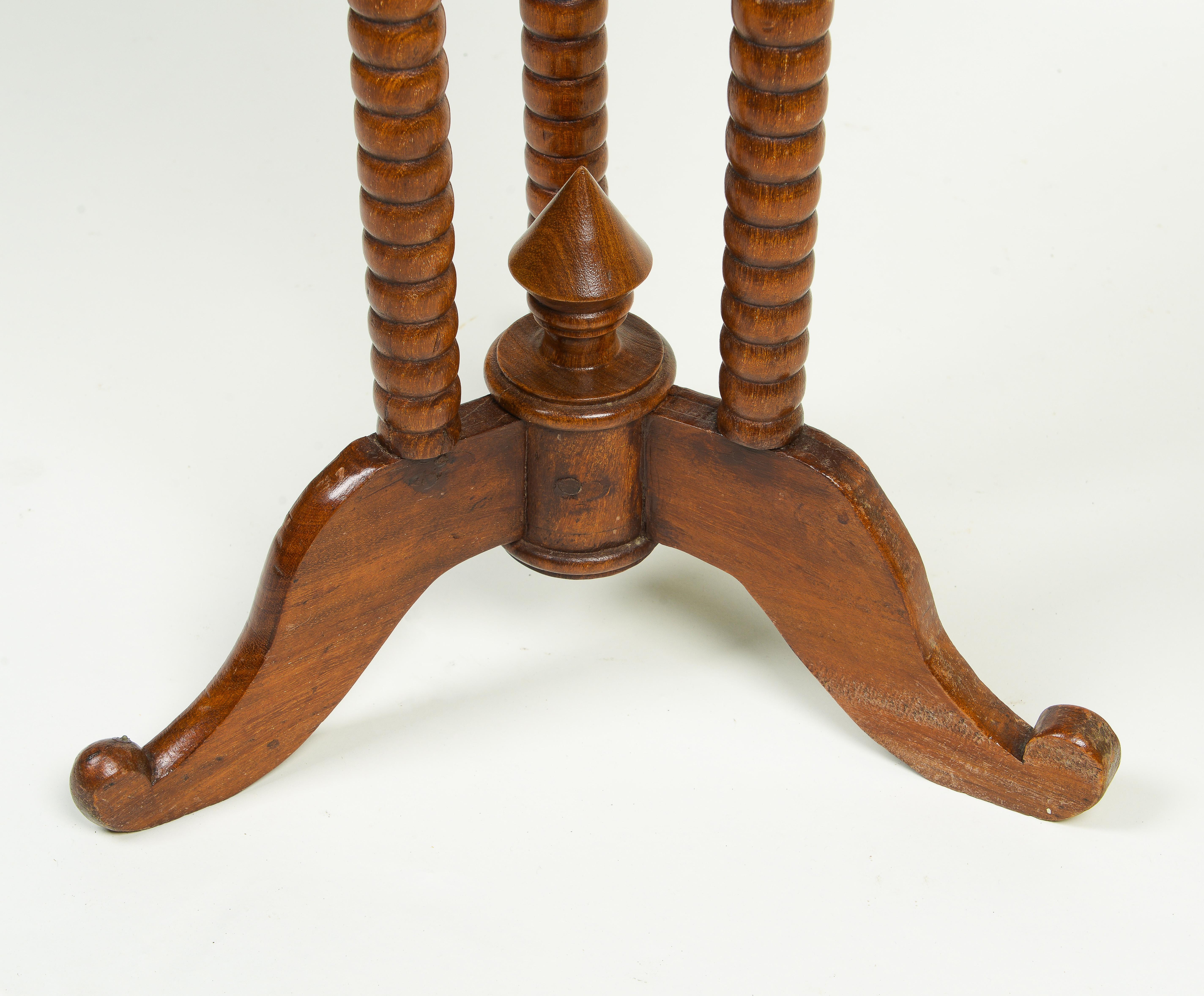 An English Walnut Plant Stand For Sale 1