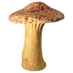 An enormous MCM ceramic mushroom sculpture by Arnels, 1960s
