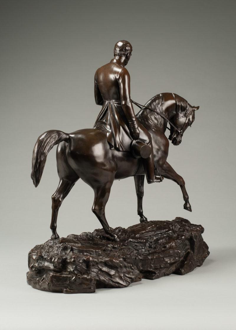 English An equestrian bronze of the Duke of Wellington by Edward Baily, 1844 For Sale