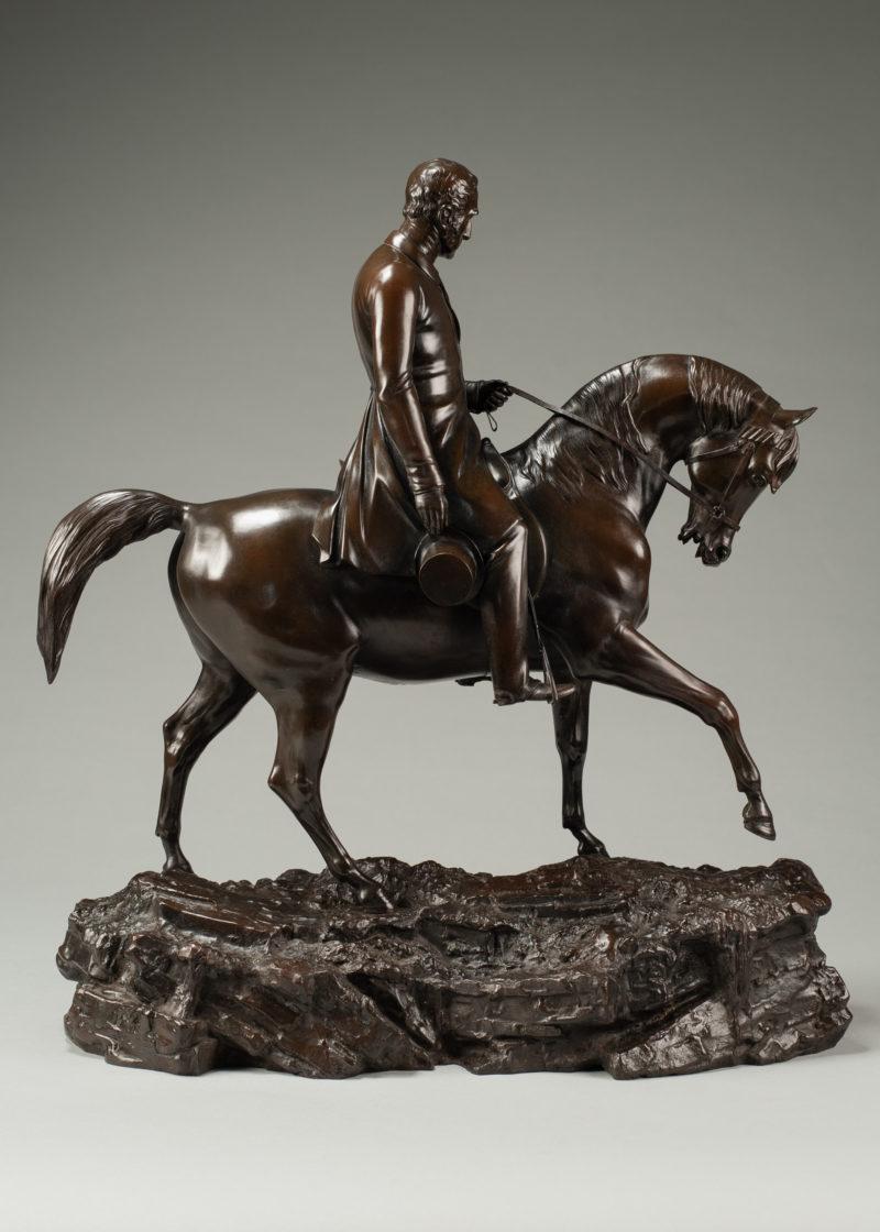 An equestrian bronze of the Duke of Wellington by Edward Baily, 1844 In Good Condition For Sale In Lymington, Hampshire