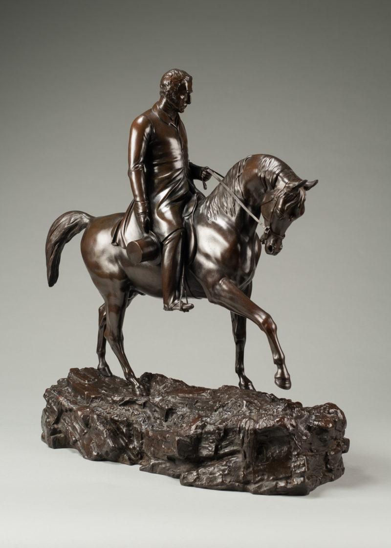 Bronze An equestrian bronze of the Duke of Wellington by Edward Baily, 1844 For Sale