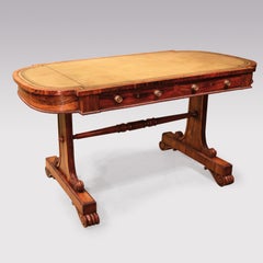 Early 19th Century Regency Period Rosewood Writing Table