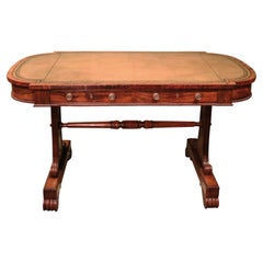 Early 19th Century Regency Period Rosewood Writing Table