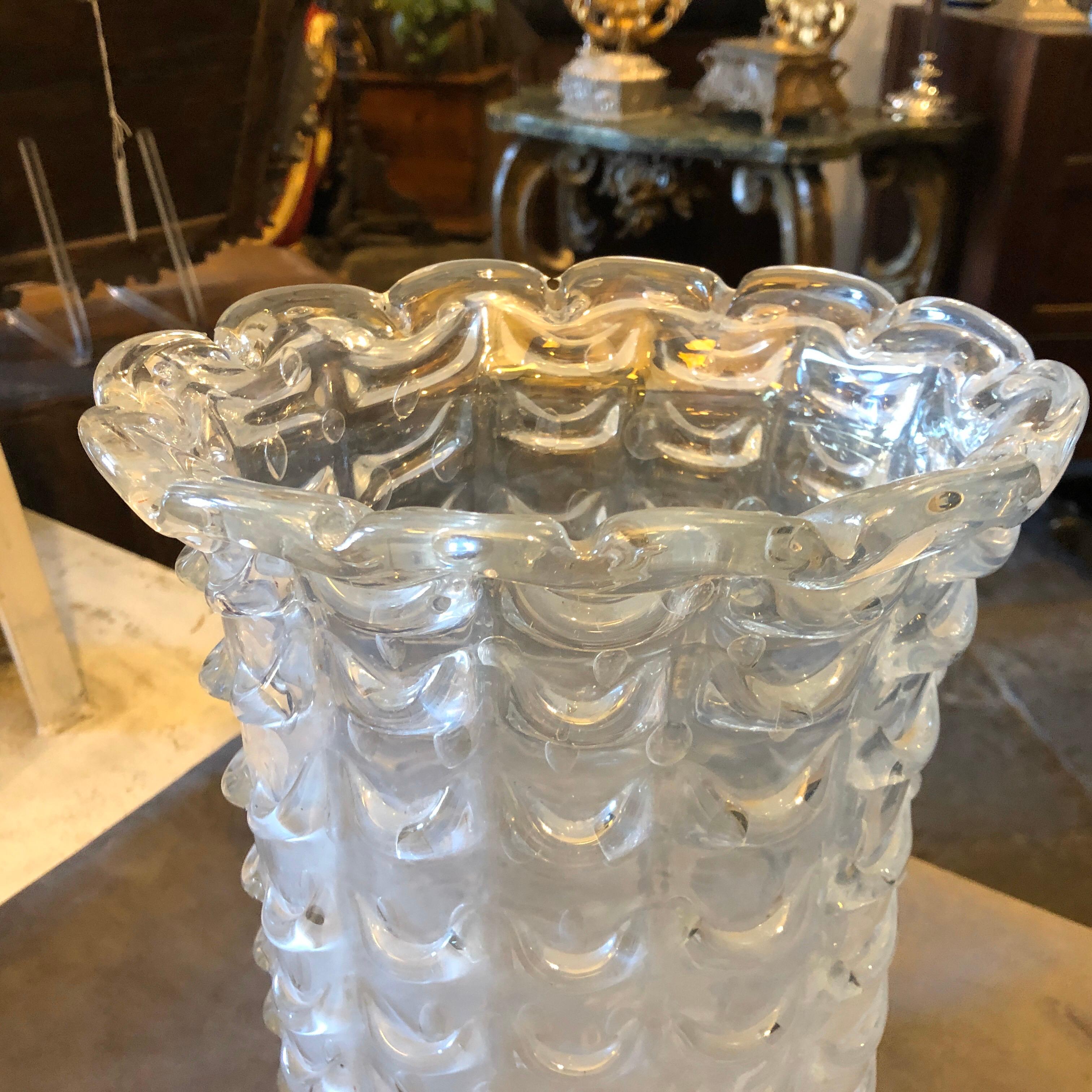 glass vases made in italy