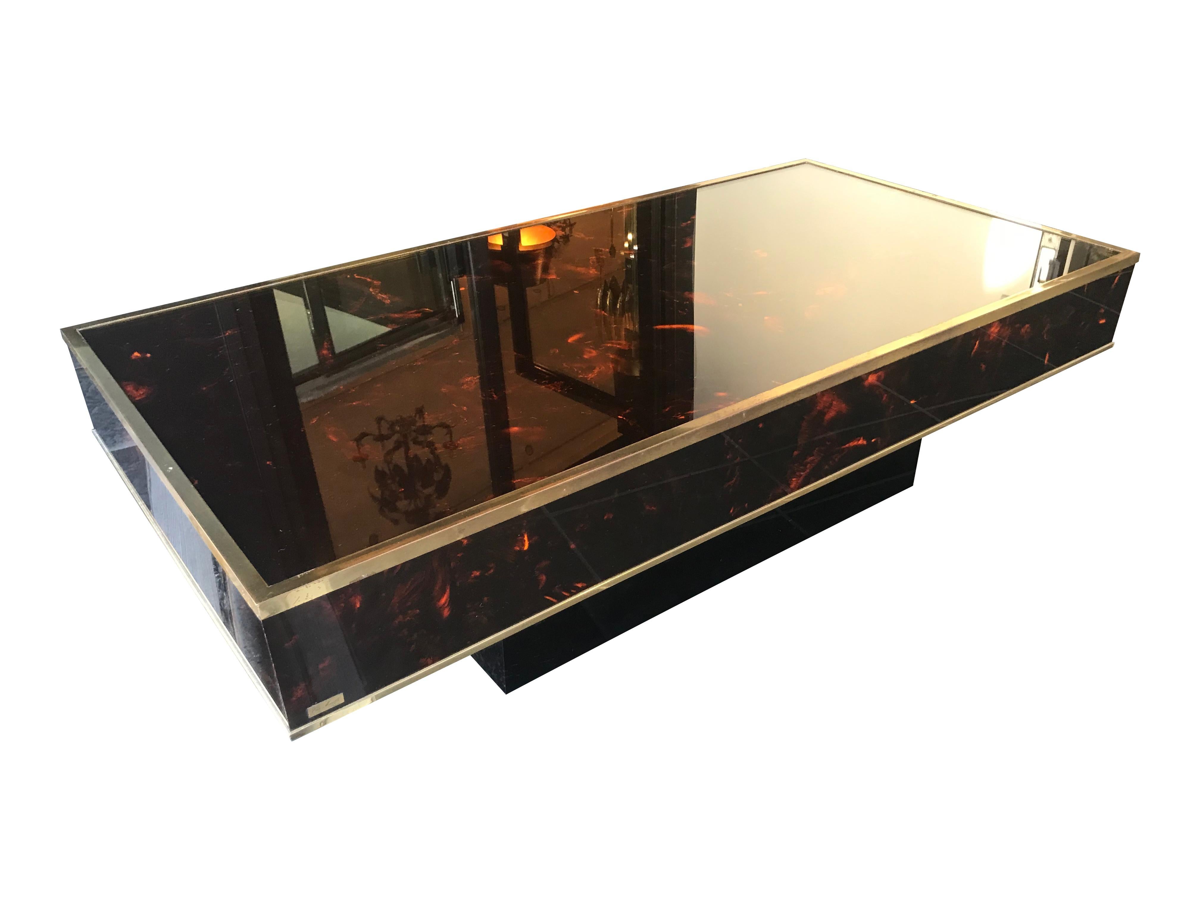 Eric Maville Faux Tortoiseshell Coffee Table 3