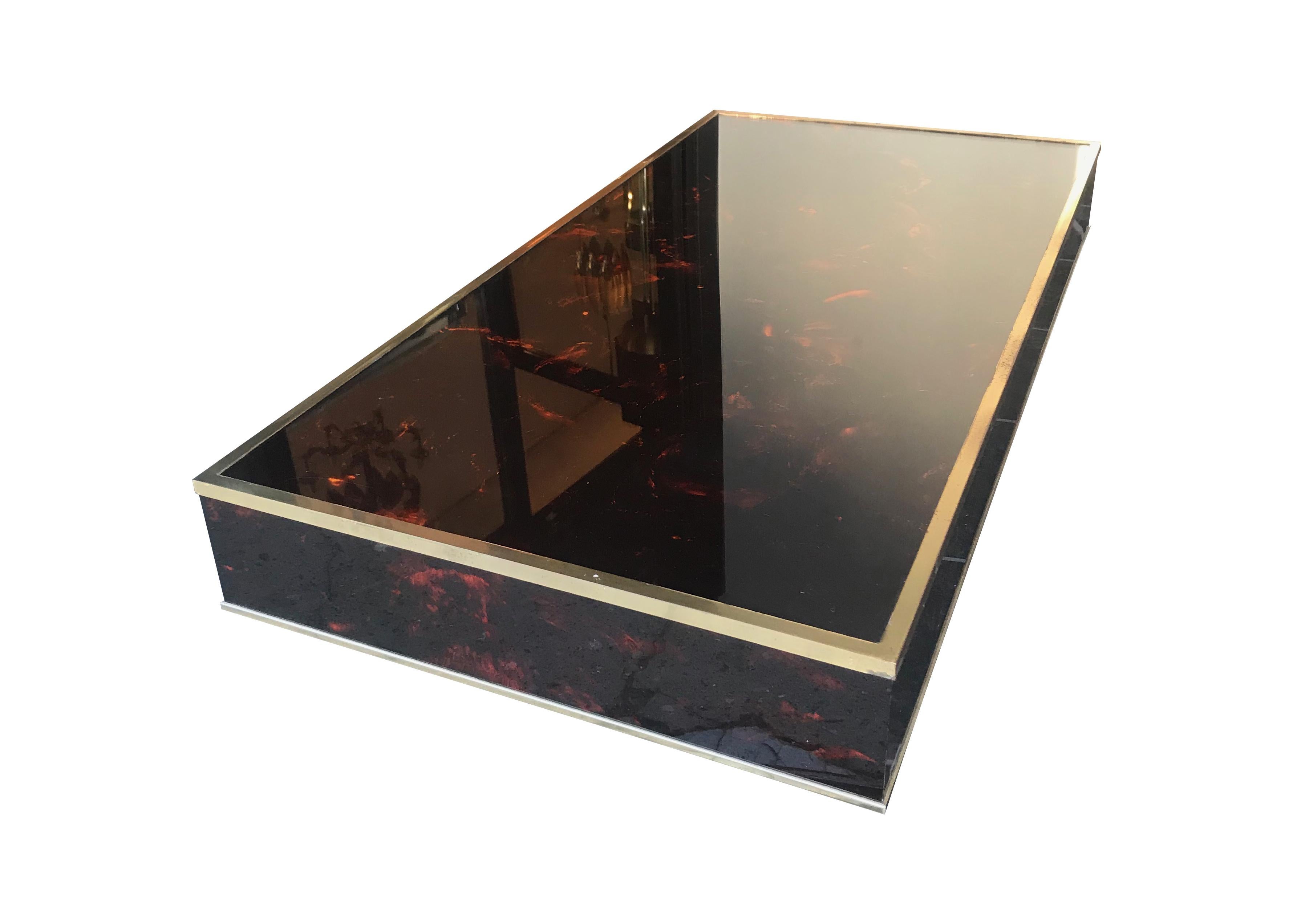 Eric Maville Faux Tortoiseshell Coffee Table 1