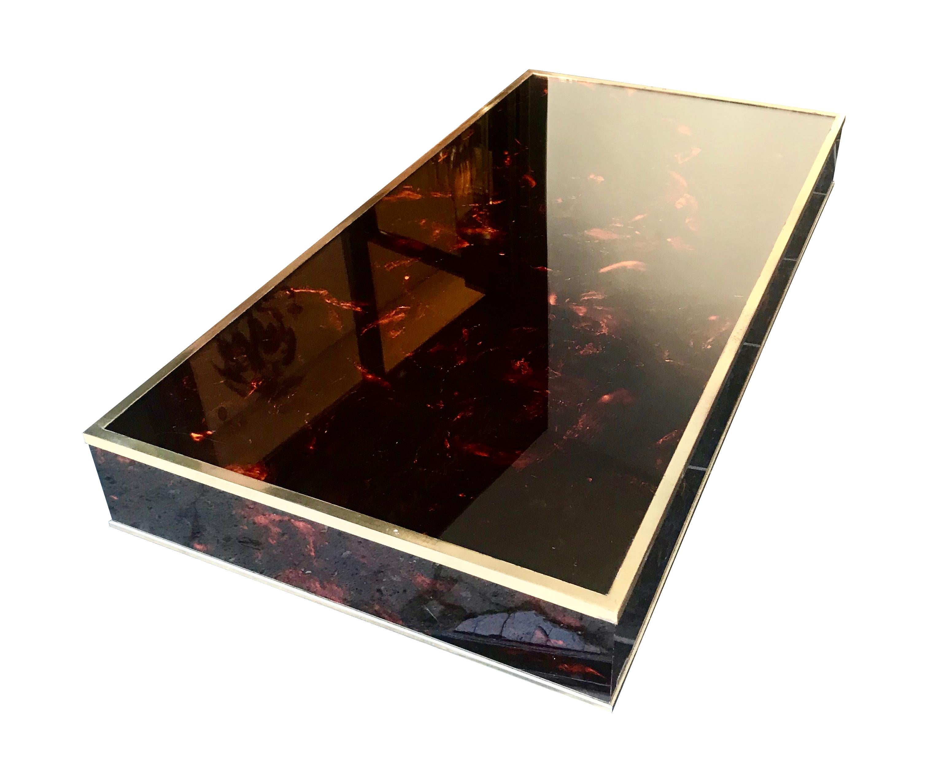 Eric Maville Faux Tortoiseshell Coffee Table 2