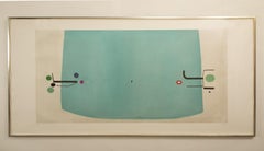 Etching and Aquatinit by Victor Pasmore Titled "The Space Within"