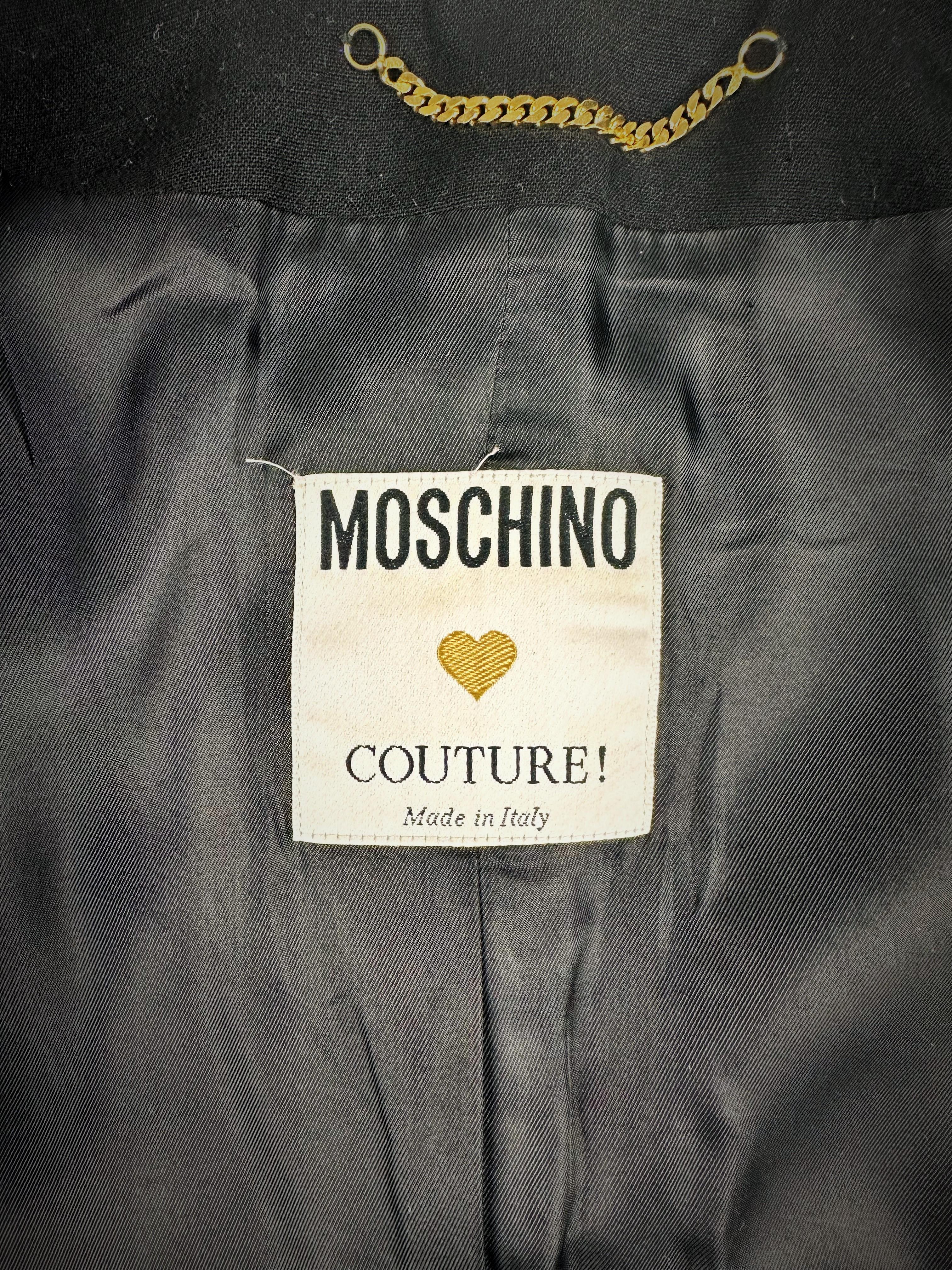 Une veste de soirée de Franco Moschino Couture Circa 1990 Pour femmes en vente