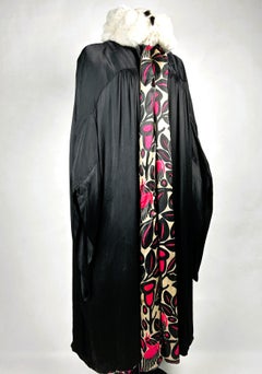 An evening kimono Dolman by Paul Poiret, based on Raoul Dufy Circa 1915