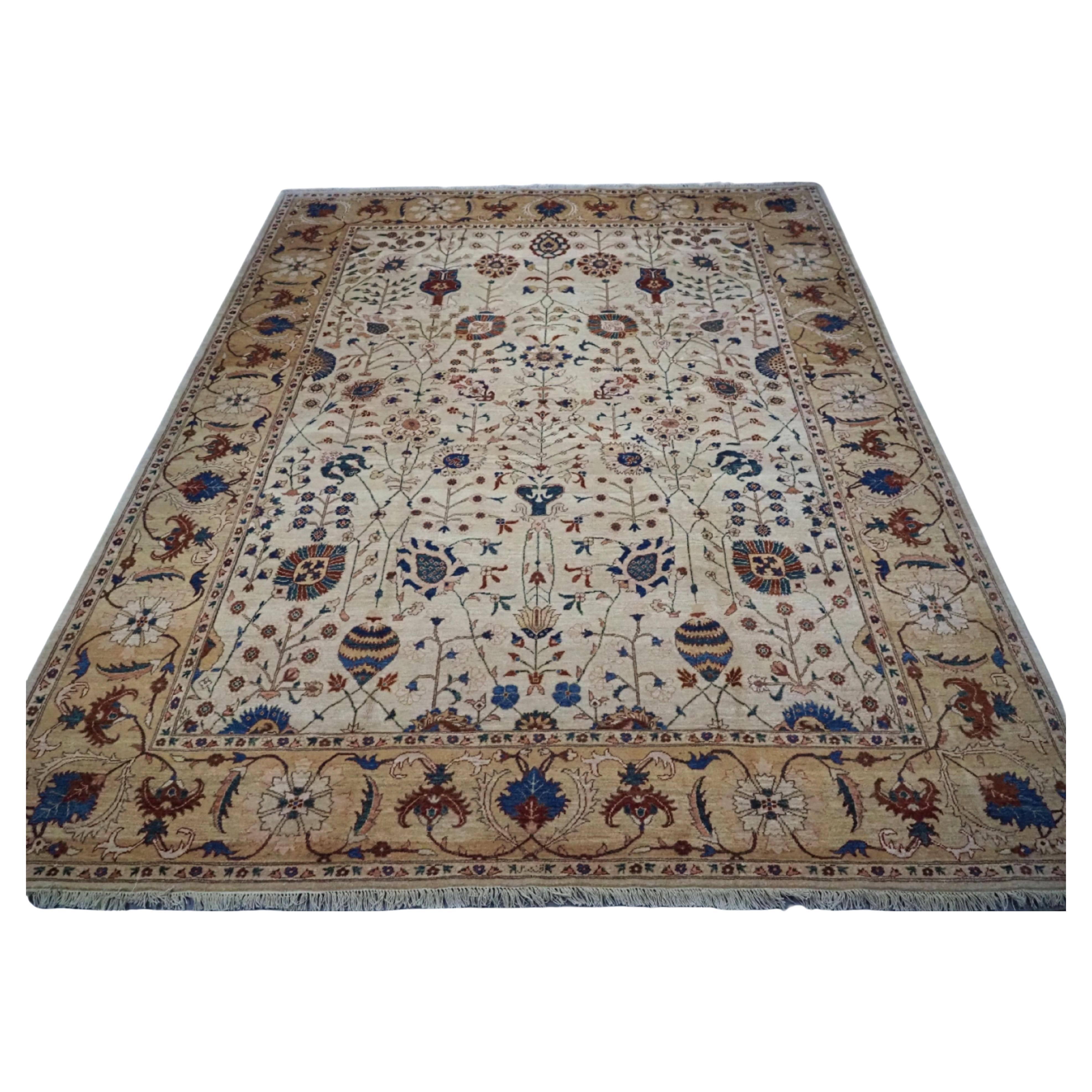 An excellent example of a Ziegler design carpet of recent production  For Sale