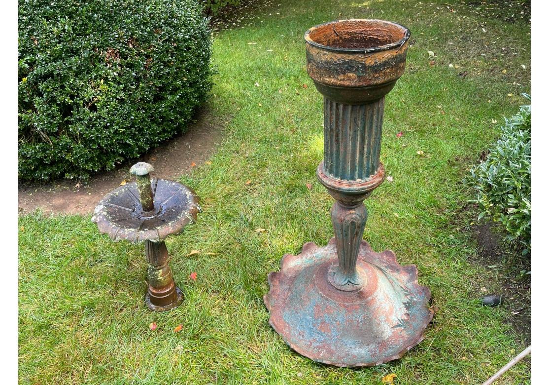 Außergewöhnlicher antiker Gartenbrunnen aus Gusseisen im Angebot 5