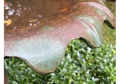 An Exceptional Antique Cast Iron Garden Fountain After Fiske