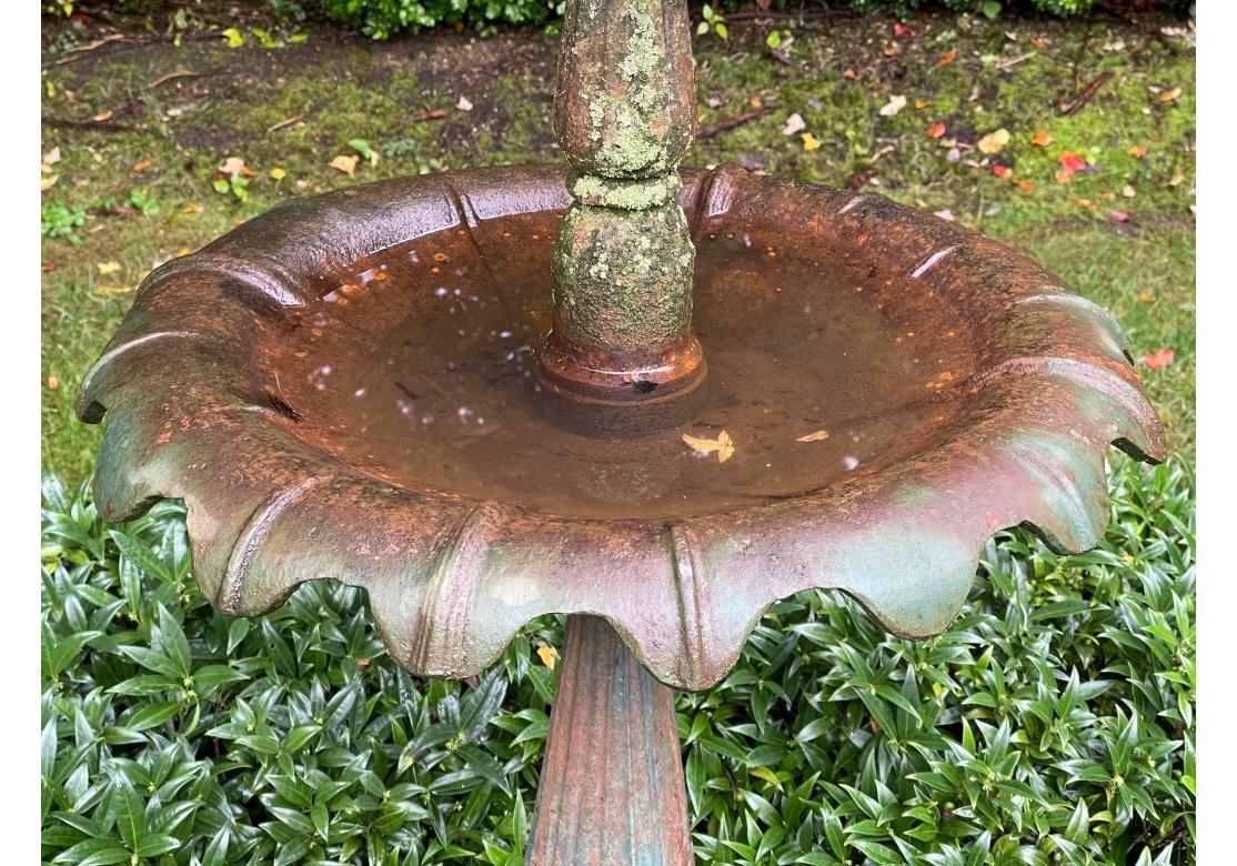 Außergewöhnlicher antiker Gartenbrunnen aus Gusseisen im Angebot 1
