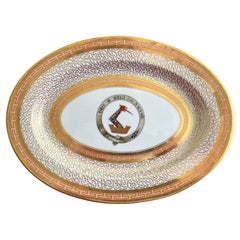 Exceptional Barr Flight Barr Worcester Porcelain Platter, 1804-1813