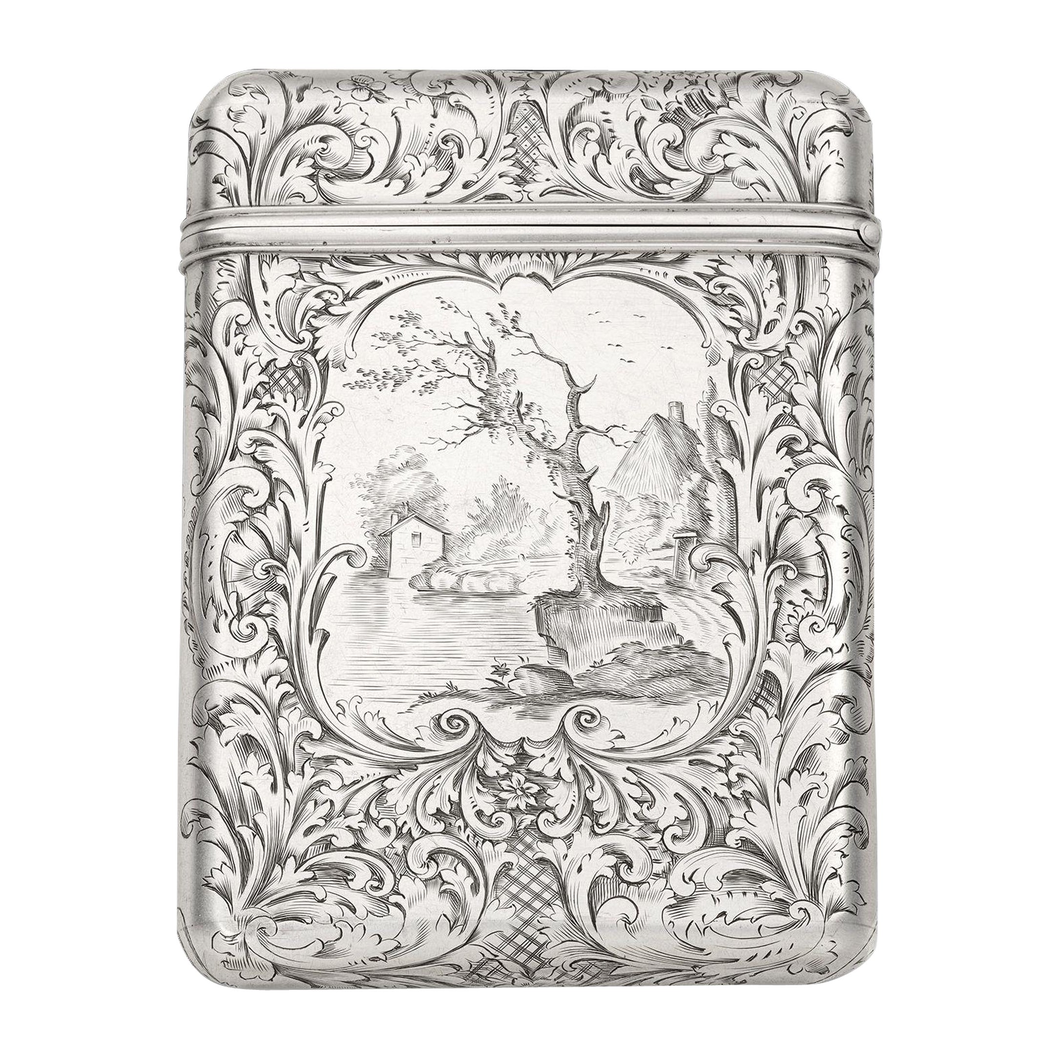 An Exceptional Cheroot Case Made in London by Rawlings & Summers, 1849