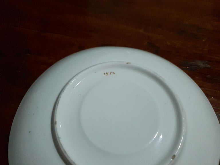 Floral Brown Westhead and Moore 'Brownfield' Trio For Sale at 1stDibs