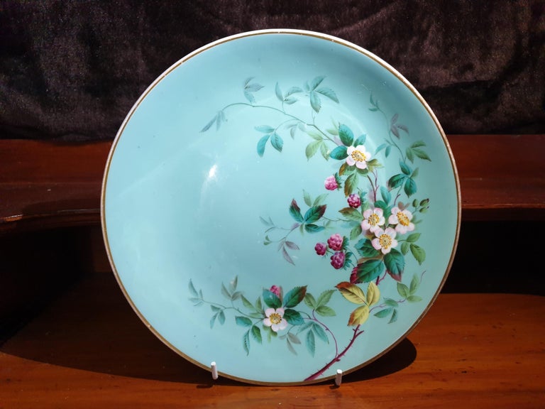 Floral Brown Westhead and Moore 'Brownfield' Trio For Sale at 1stDibs