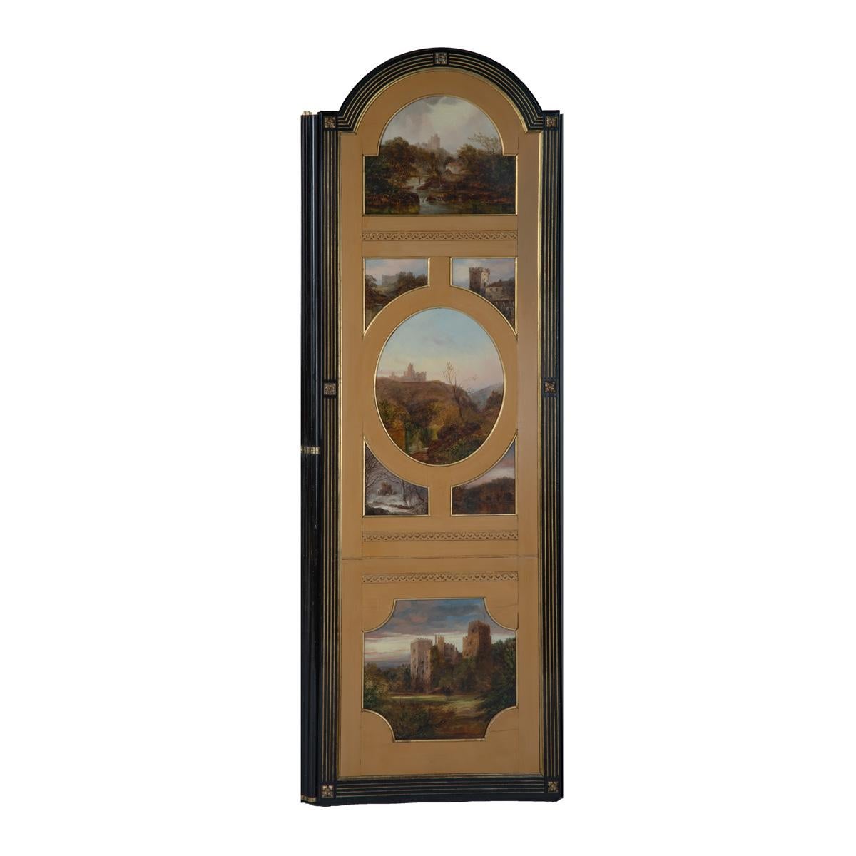 An exceptional documented folding screen by T. Robertson and Sons of Alnwick im Angebot 9