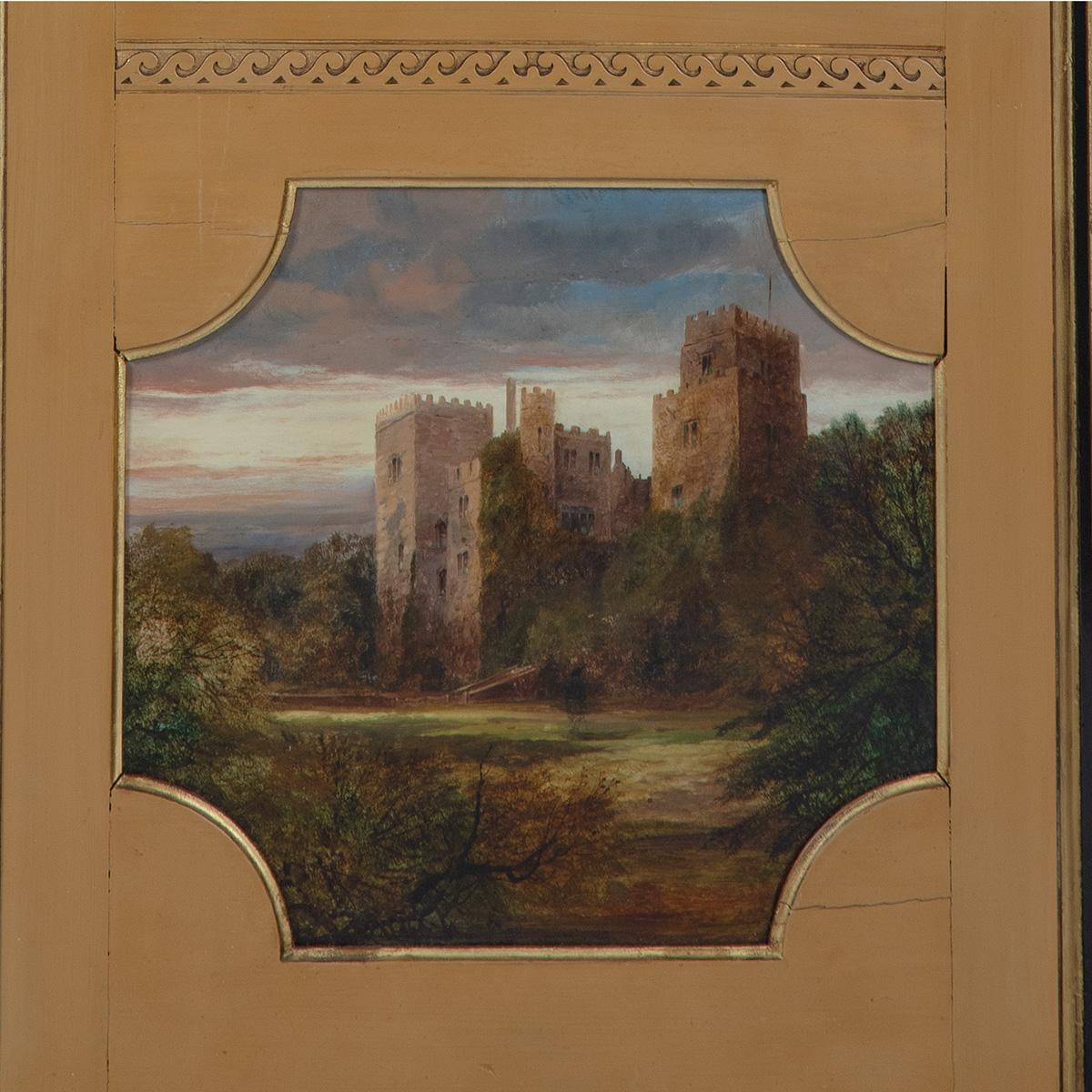 An exceptional documented folding screen by T. Robertson and Sons of Alnwick im Angebot 12