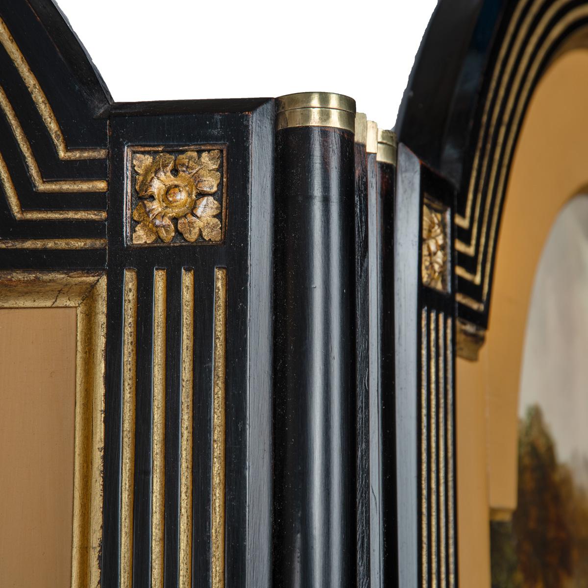 An exceptional documented folding screen by T. Robertson and Sons of Alnwick (Englisch) im Angebot
