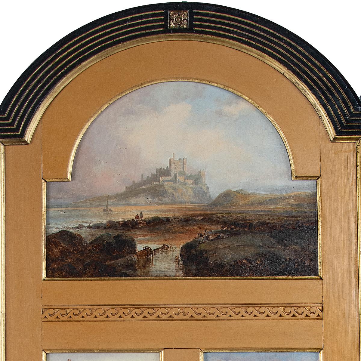 An exceptional documented folding screen by T. Robertson and Sons of Alnwick im Zustand „Gut“ im Angebot in Lymington, Hampshire