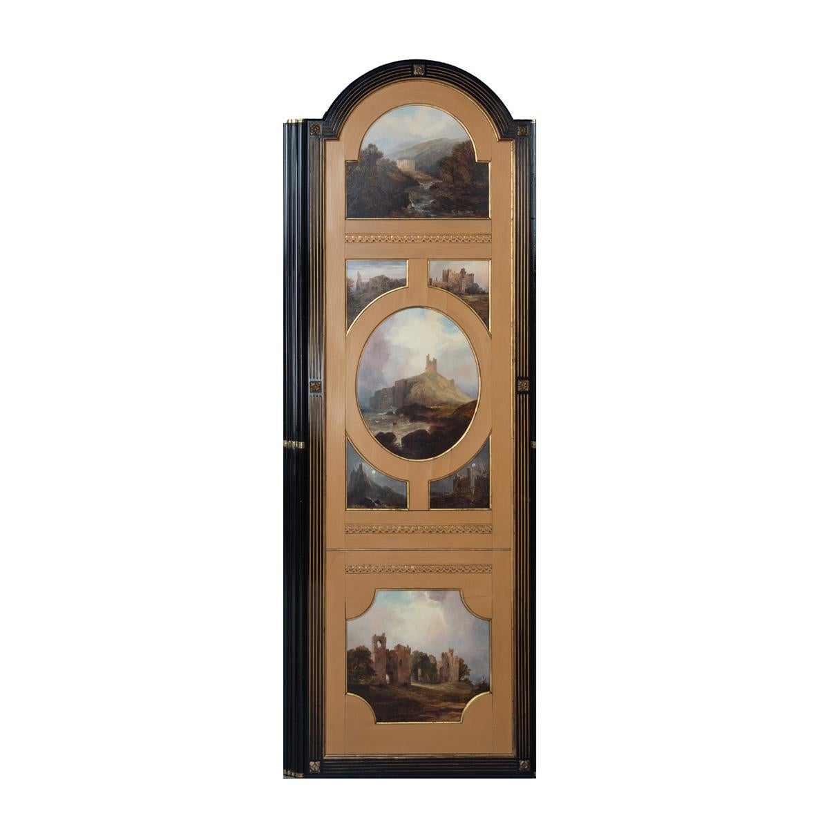 An exceptional documented folding screen by T. Robertson and Sons of Alnwick im Angebot 1