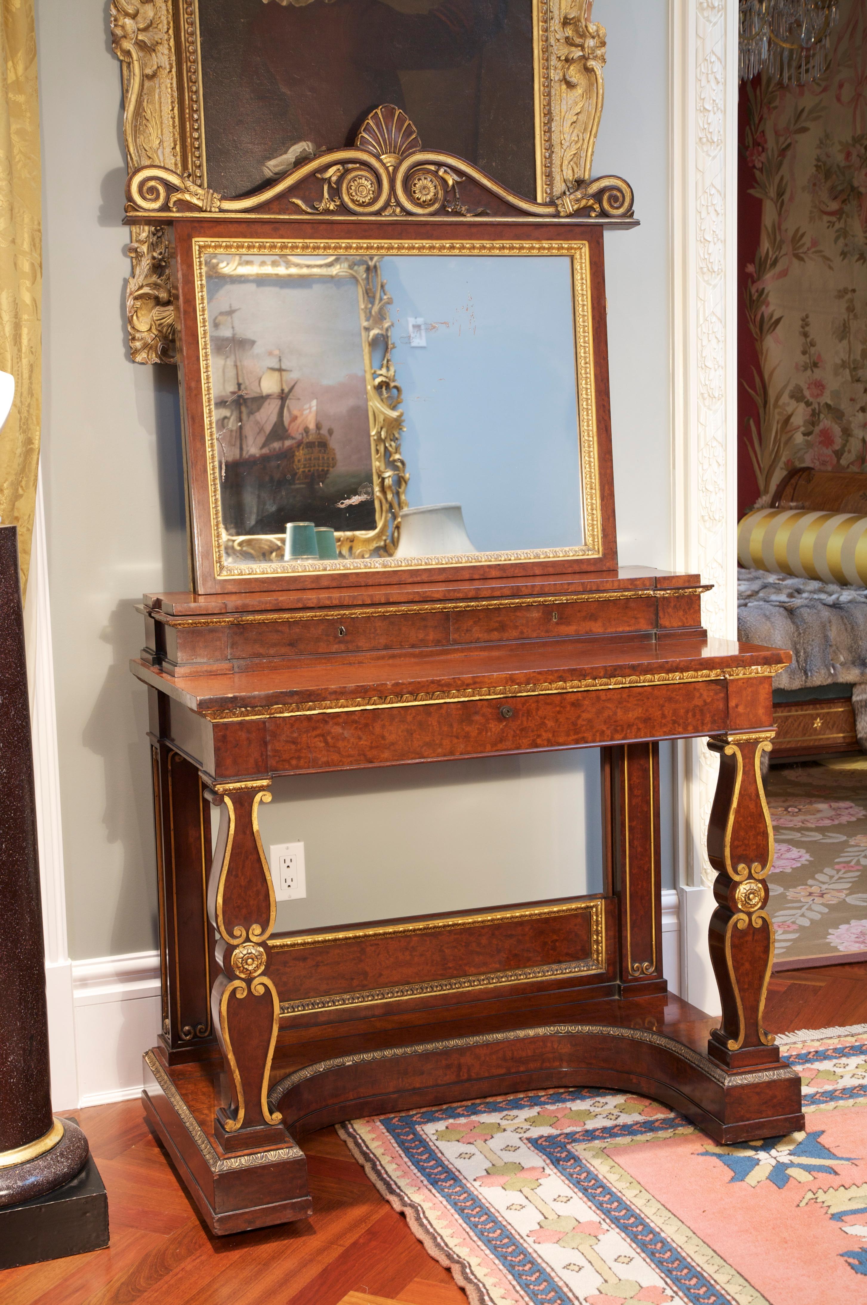  An Exceptional English Regency Dressing Table with a Royal Family Provenance 7