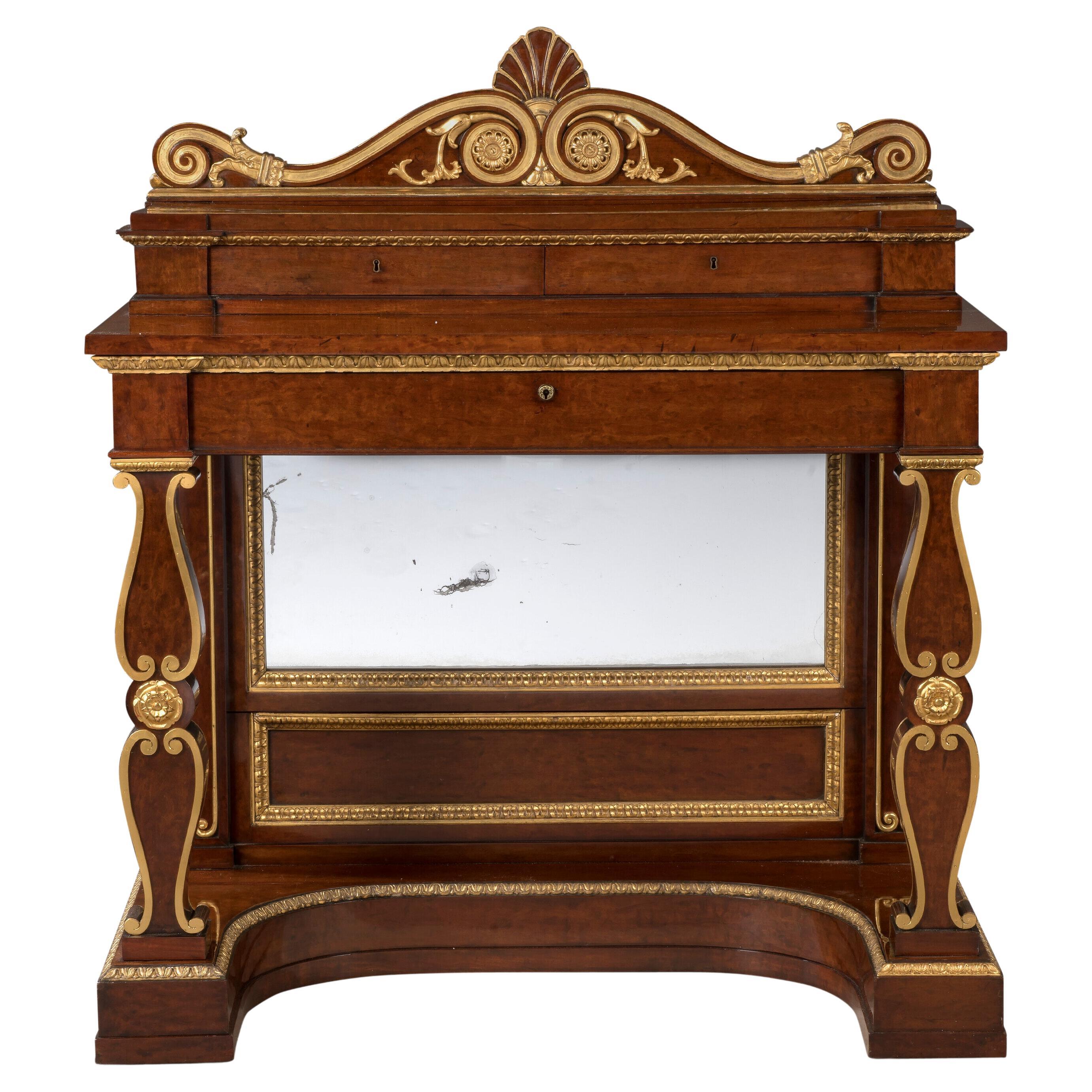  An Exceptional English Regency Dressing Table with a Royal Family Provenance