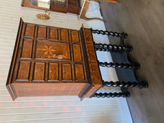 Exceptional Flemish Baroque Collectors Cabinet on Stand, circa 1640, Pristine